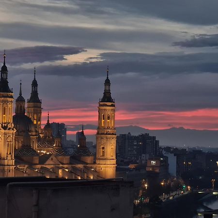 El Mirador Del Pilar - Parking Y Vistas A La Basilica Appartement Zaragoza Buitenkant foto